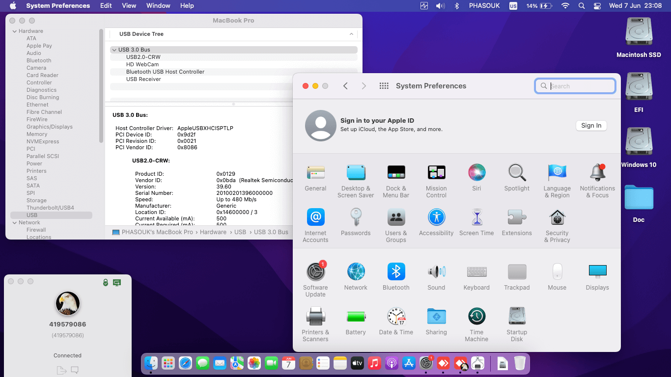 Acer Aspire V3 575G 53D1 [SkyLake   Intel HD 520 + I2C]   OpenCore 1